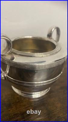 Antique James Dixon & Sons Of Sheffield Silver Plated 4 Piece Tea Set. VGC