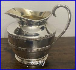 Antique James Dixon & Sons Of Sheffield Silver Plated 4 Piece Tea Set. VGC