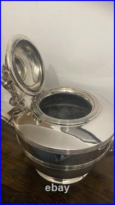 Antique James Dixon & Sons Of Sheffield Silver Plated 4 Piece Tea Set. VGC