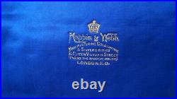 Antique Mappin&Webb Cutlery Set Silver Plated 24 Pieces 1900-1910's Restaurant