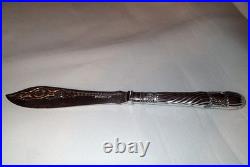 Antique Martin Hall & Co Silver plate Flatware 24 Piece Set with Case