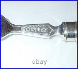 Antique Martin Hall & Co Silver plate Flatware 24 Piece Set with Case