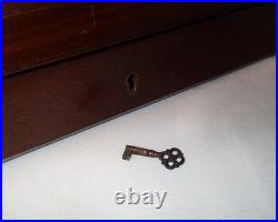 Antique Martin Hall & Co Silver plate Flatware 24 Piece Set with Case