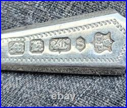 Antique Martin Hall & Co Silver plate Flatware 24 Piece Set with Case