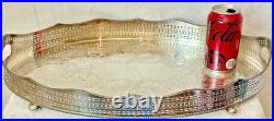 Antique Meriden Britannia 6 Piece Coffee Tea Set Silver Plate Greenman #1866