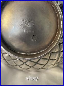 Antique Meriden Silver Plate Co Quadruple Plate Four-Piece Tea Set