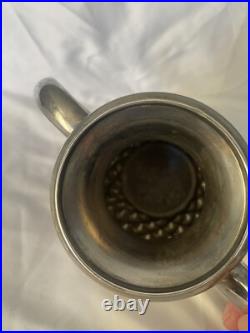 Antique Meriden Silver Plate Co Quadruple Plate Four-Piece Tea Set