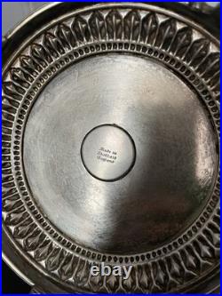 Antique Sheffield Silver Plated Wine Tasting Centre Piece Rare