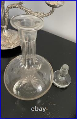 Antique Sheffield Silver Plated Wine Tasting Centre Piece Rare Antique Sheffield Silver Plated Wine Tasting Centre Piece Rare