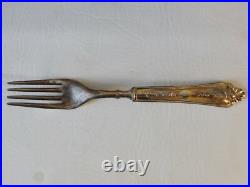 Antique Silver Plate Flatware 51 Piece Complete Set + Mixed 54 Piece Total 105