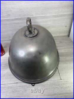 Antique Silver-Plate Meat turkey Dome james dixon and son Sheffield large cover