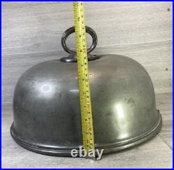 Antique Silver-Plate Meat turkey Dome james dixon and son Sheffield large cover