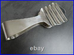 Antique Silver Plated Asparagus Tongs French Malmaison Pastry Severs