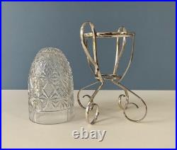 Antique Silver Plated Centre Piece Vase