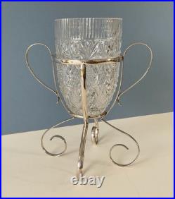 Antique Silver Plated Centre Piece Vase