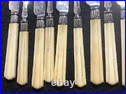 Antique Silver Plated Cutlery -12 Pieces