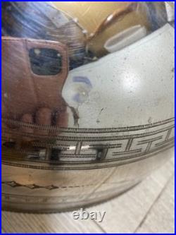 Antique Silver Plated Meat Dome Food Cover 1900s stamped english 45cm