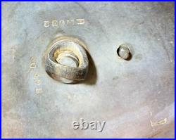 Antique Silver Plated Meat Dome Food Cover 1900s stamped english 45cm