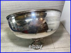 Antique Silver Plated Meat Dome Food Cover 1900s stamped english 45cm