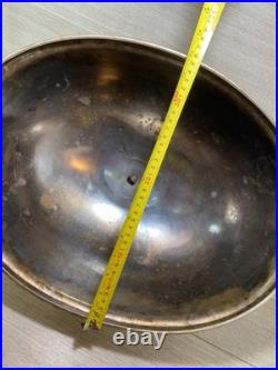 Antique Silver Plated Meat Dome Food Cover 1900s stamped english 45cm