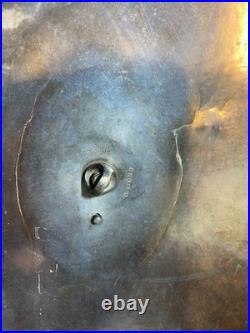 Antique Silver Plated Meat Dome Food Cover 1900s stamped english 45cm