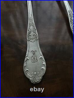 Antique Silver Serving 3 Piece Set Large Size IWeight Is 1.5 kgs