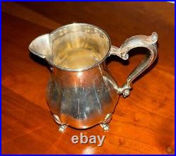 Antique Silver plate Tea Coffee Set Chippendale Pattern by International Silver