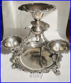 Antique Silver plated Centre Piece