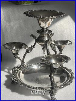 Antique Silver plated Centre Piece