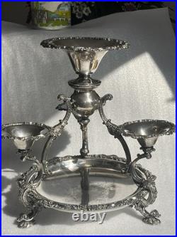 Antique Silver plated Centre Piece