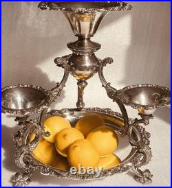 Antique Silver plated Centre Piece