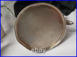 Antique Vintage Mappin & Webb Princess Plate Triple Silver 4 Set Wickham Court
