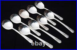 Antique WM A Rogers Everlasting silver plate 79 piece flatware silverware