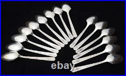 Antique WM A Rogers Everlasting silver plate 79 piece flatware silverware