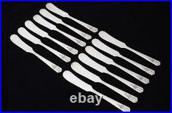 Antique WM A Rogers Everlasting silver plate 79 piece flatware silverware