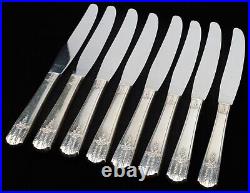 Antique WM A Rogers Everlasting silver plate 79 piece flatware silverware
