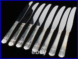 Antique WM A Rogers Everlasting silver plate 79 piece flatware silverware