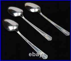 Antique WM A Rogers Everlasting silver plate 79 piece flatware silverware