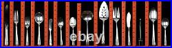 Antique WM A Rogers Everlasting silver plate 79 piece flatware silverware