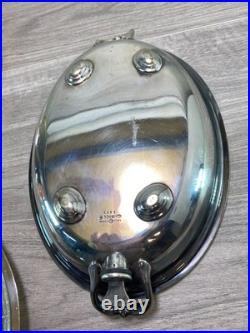 Antique Walker Hall & Son Silver Plate Tureen Food Warmer Server Rare Version