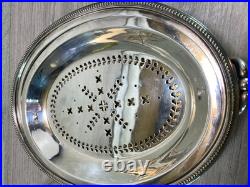 Antique Walker Hall & Son Silver Plate Tureen Food Warmer Server Rare Version