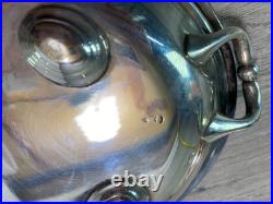 Antique Walker Hall & Son Silver Plate Tureen Food Warmer Server Rare Version