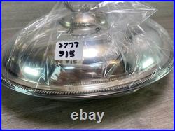 Antique Walker Hall & Son Silver Plate Tureen Food Warmer Server Rare Version