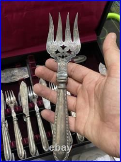 Antique cutlery set 26 piece