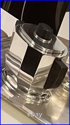 Art Deco 1930 Cubist Tea Set Silver Plate Puiforcat Ercuis Desny Christofle Era Art Deco 1930 Cubist Tea Set Silver Plate Puiforcat Ercuis Desny Christofle Era