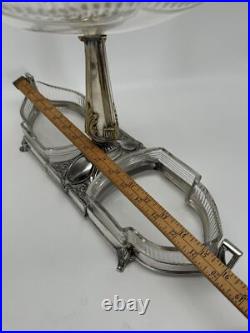 Art Deco EPERGNE WMF Center Piece Silver Plate Gondola Design