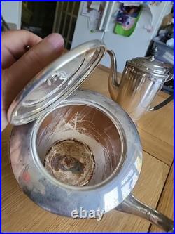 Art Deco Mappin And Webb Silver Plate Tea service 5 Piece