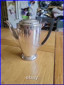 Art Deco Mappin And Webb Silver Plate Tea service 5 Piece