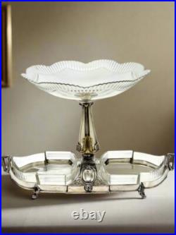 Art Deco WMF EPERGNE Center Piece Silver Plate Gondola Design RARE