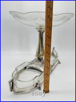 Art Deco WMF EPERGNE Center Piece Silver Plate Gondola Design RARE